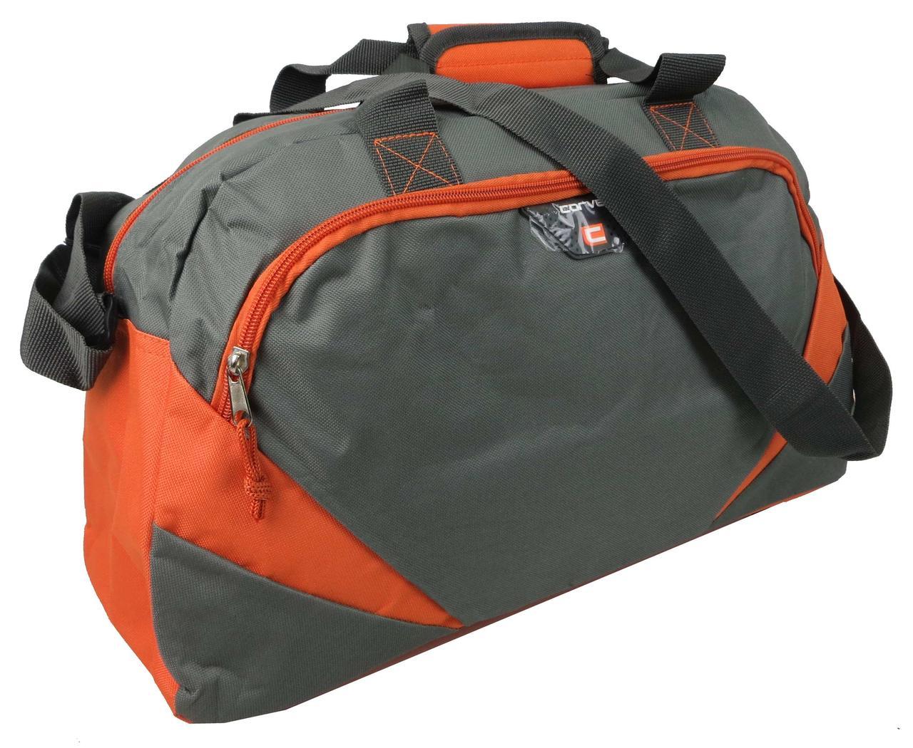 

Спортивная сумка 24L Corvet SB1032-19 серая с оранжевым, Серый