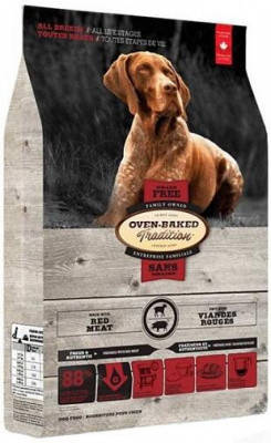 Oven-Baked (Овен-Бакет) Tradition Grain-Free Red Meat Dog All Breeds Беззерновой сухой корм со свежим красным, фото 2