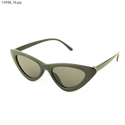 Женские очки кошачий глаз от солнца UV400 (арт. 9788/2) Черный, фото 2
