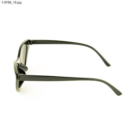 Женские очки кошачий глаз от солнца UV400 (арт. 9788/2) Черный, фото 3