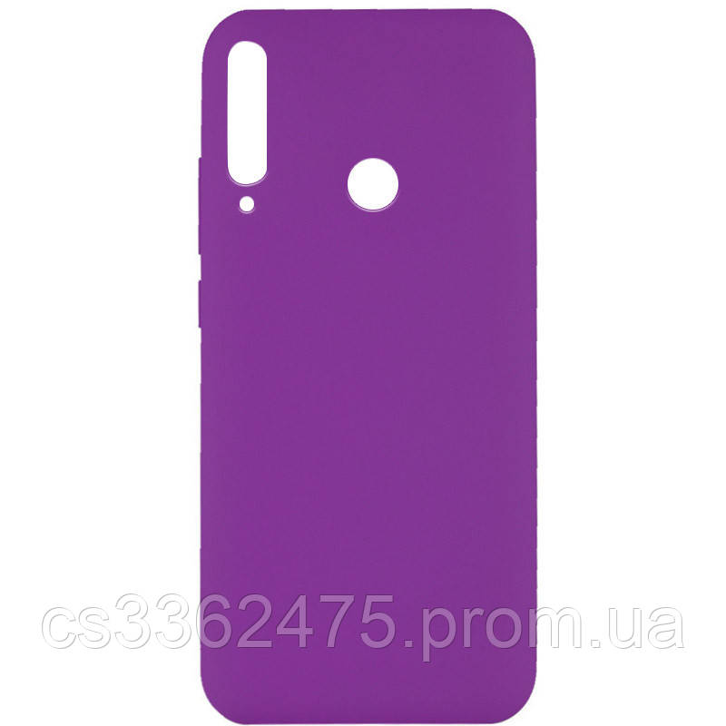 

Чехол Silicone Cover Full without Logo (A) для Huawei P40 Lite E / Y7p (2020), Фиолетовый / grape