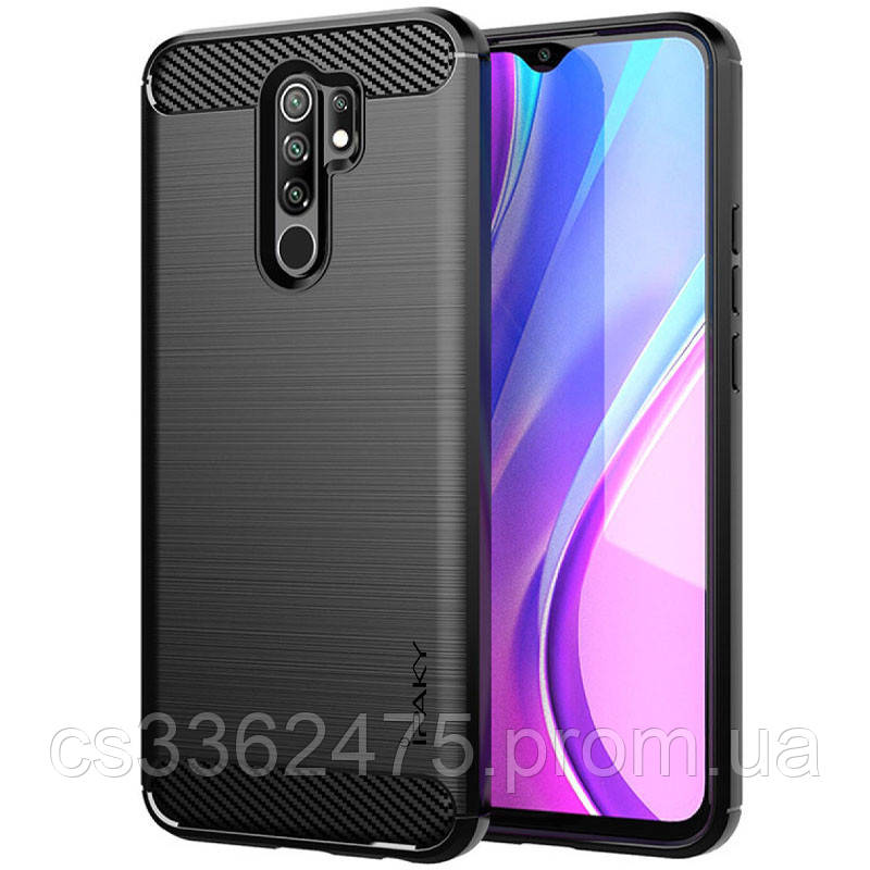 

TPU чехол iPaky Slim Series для Xiaomi Redmi 9, Черный