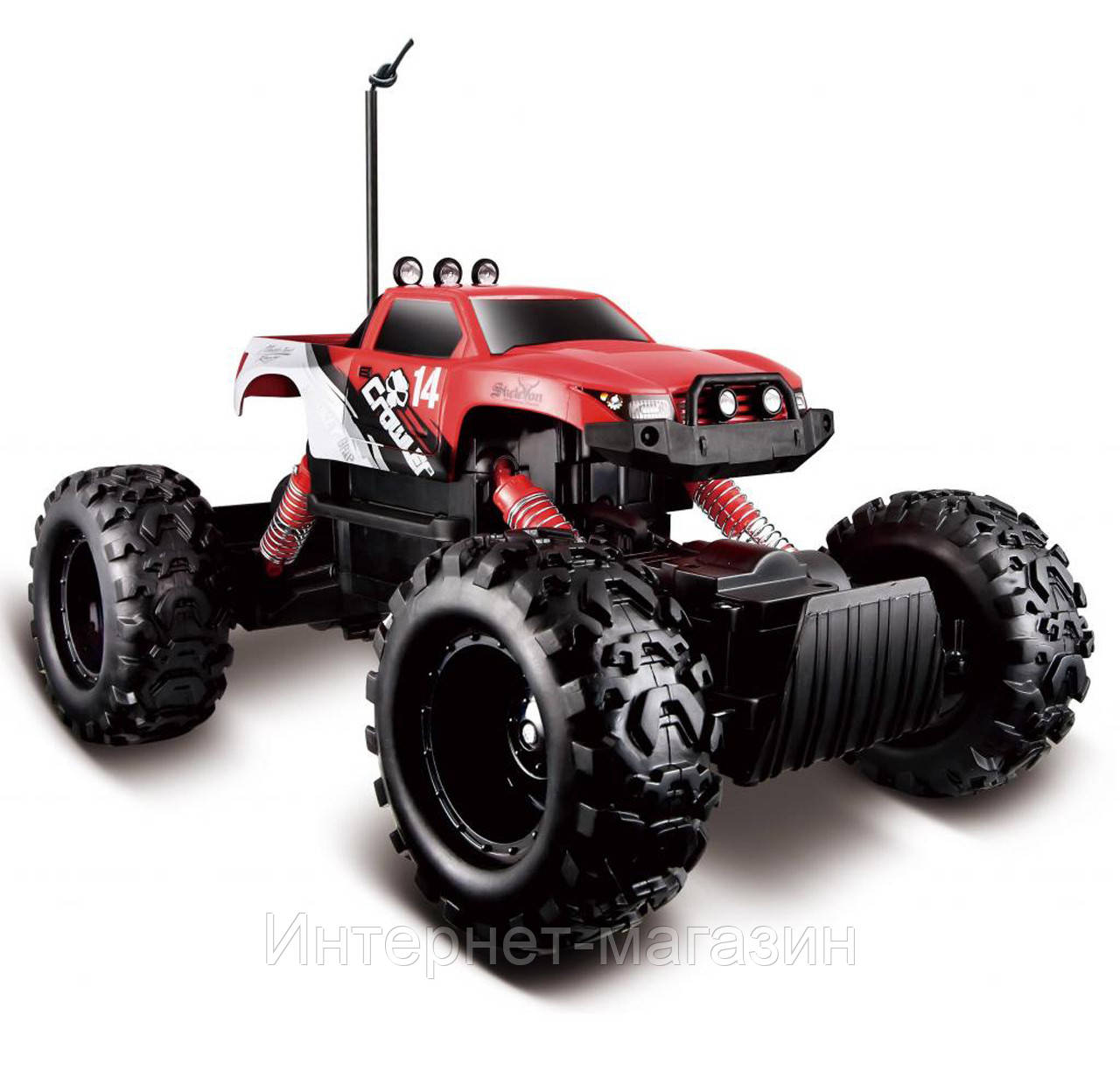 

Радиоуправляемая машинка Maisto Rock Crawler (81152) Красный