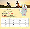 Велоперчатки детские PowerPlay 5454 Граффити S, фото 3