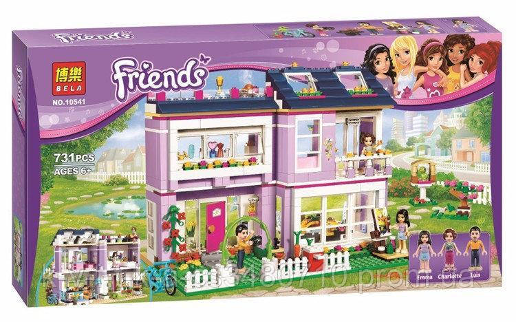 

Конструктор Bela Friends 10541 "Дом Эммы" , 731 дет