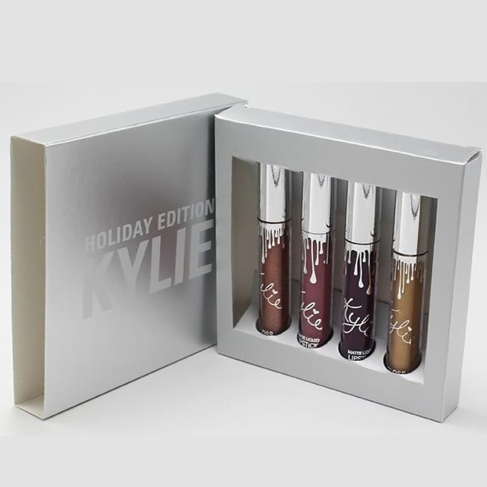 

Набор помад KYLIE Lip Kit Holiday Edition 4 шт