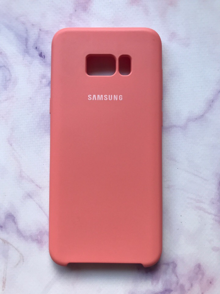 

Силиконовый чехол Silicone Case для Samsung Galaxy S8+ Розовый 11111, КОД: 1842870