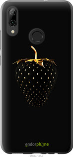 

Чехол на Huawei P Smart 2019 Черная клубника "3585u-1634-2448", Черный