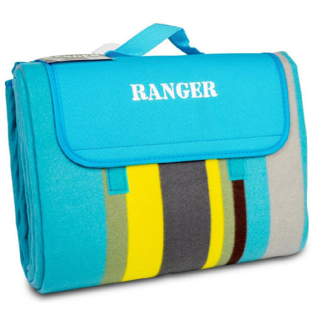 

Коврик для пикника Ranger 200 RA-8856 Blue stripes, Разноцветный