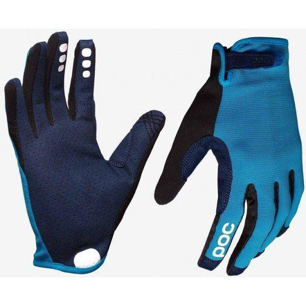 

Велоперчатки POC Resistance Enduro ADJ Glove, Black/Blue, S (PC 303358204SML1)