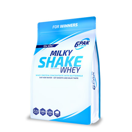 

Протеин 6PAK Nutrition Milky Shake Whey 1800 грамм Арахис-Банан