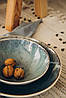 Набор 6 обеденных керамических тарелок голубовато-фиолетовых Василек 27.5 см, фото 5