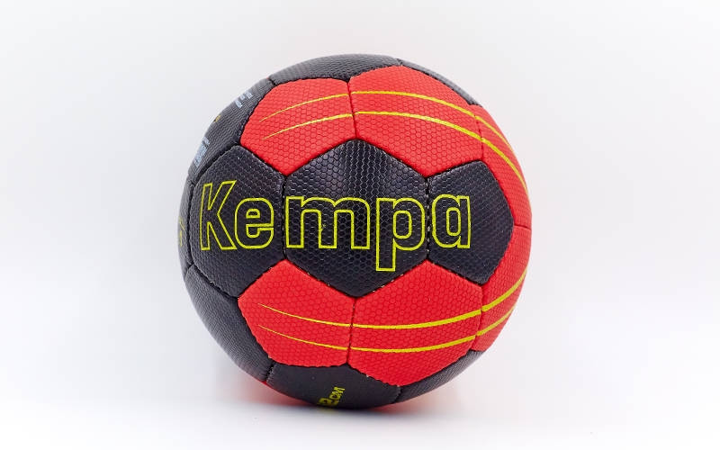 

Мяч для гандбола КЕМРА HB-5409-3 (PU, р-р 3, сшит вручную, черный-красный)