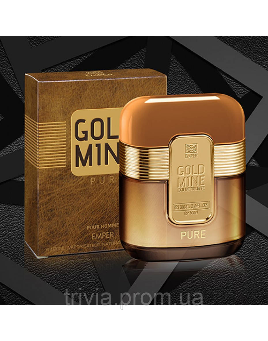 

Туалетная вода Gold Mine Pure Emper Men EDT 100 ml арт.35753, КОД: 1469983