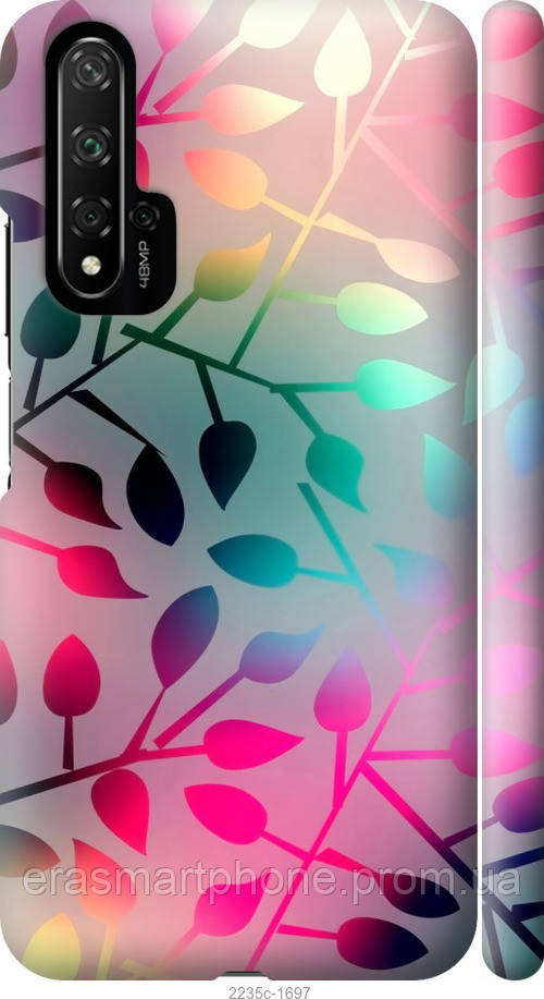 

Чехол на Huawei Nova 5T Листья "2235c-1833-49598"