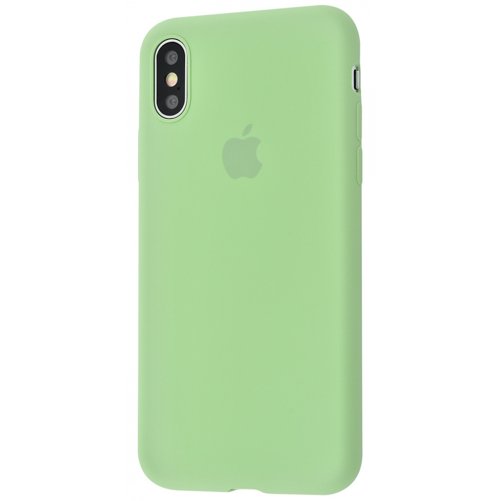 

Silicone Case Ultra Thin iPhone X/Xs mint gum