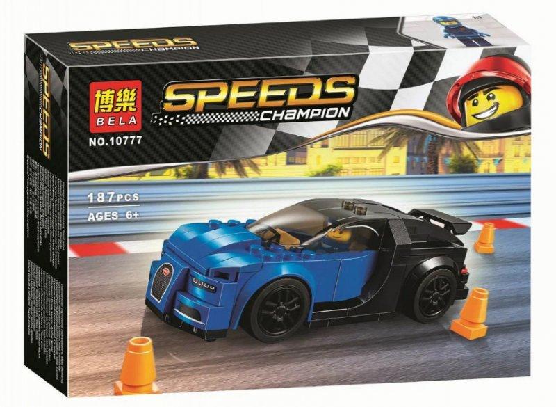 

Детский конструктор Bela Speeds Champion "Bugatti Chiron" 187 детали (10777)