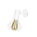 Світильник лофт MSK Electric Diadem настінно-стельовий NL 22151-1W білий, фото 2