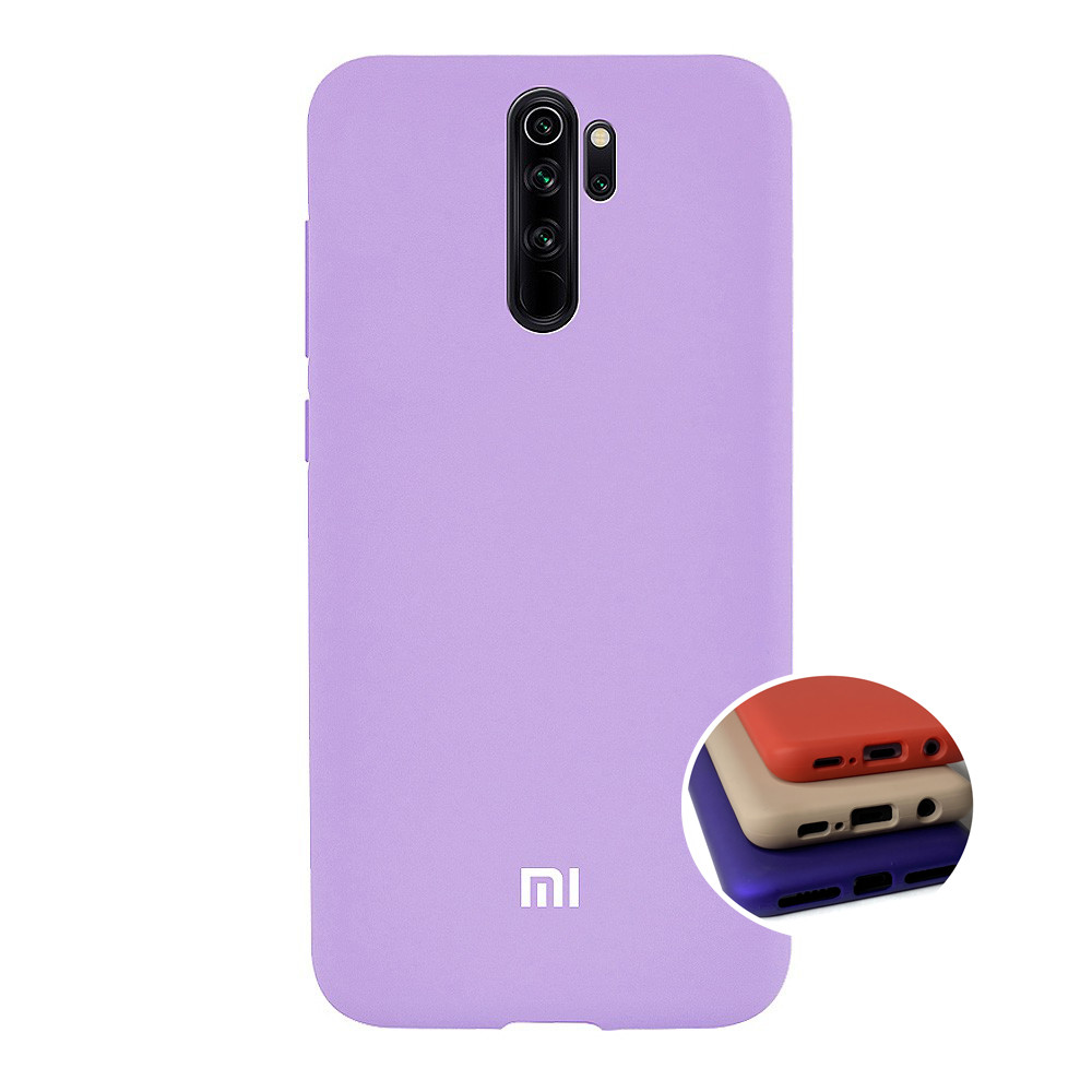 

Чехол Silicone FULL case для Xiaomi Redmi Note 8 Pro (30) Lilac лиловый, Сиреневый