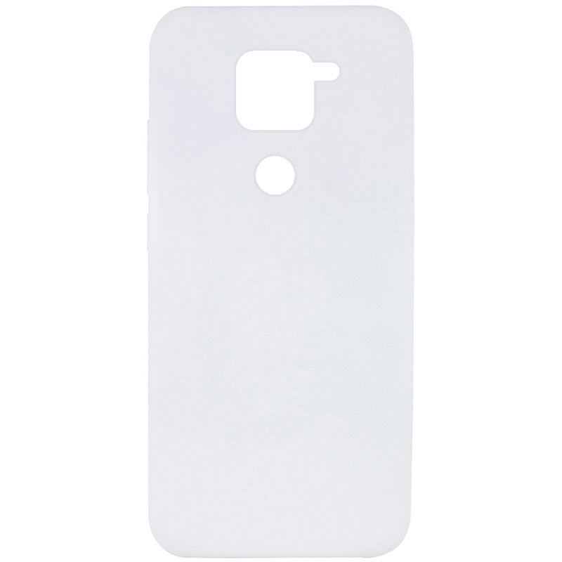 

Чехол Silicone Cover Full without Logo (A) для Xiaomi Redmi Note 9 / Redmi 10X, Белый / white