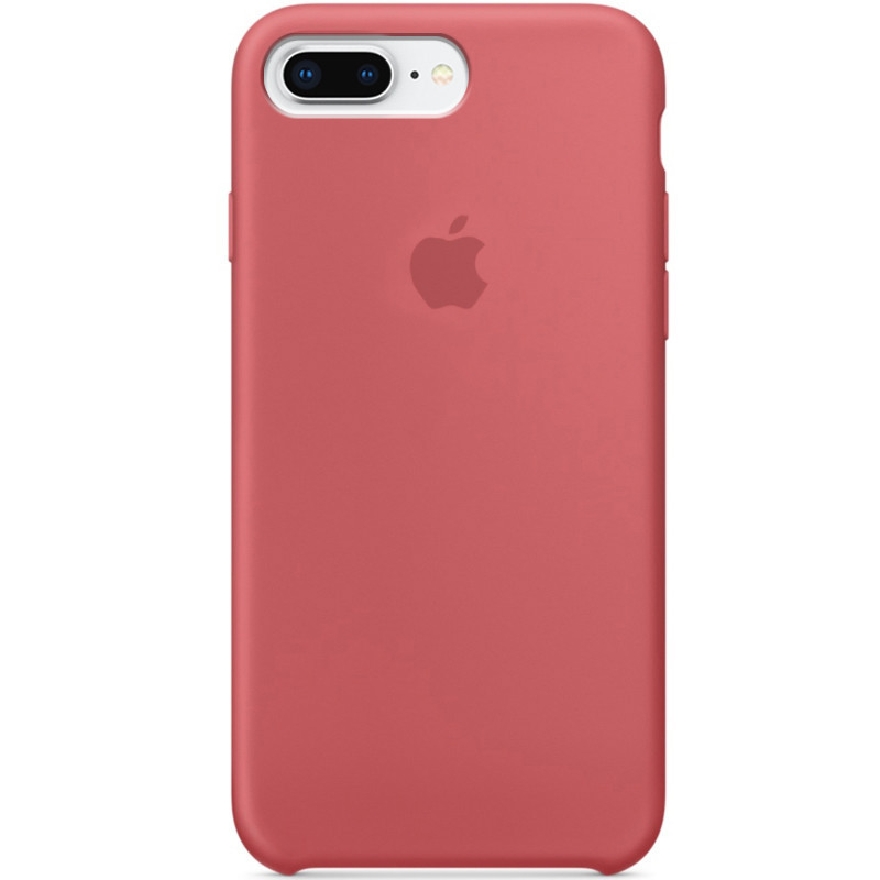 

Чехол Silicone Case для Apple iPhone 7 plus / 8 plus (5.5") Красный / Camellia