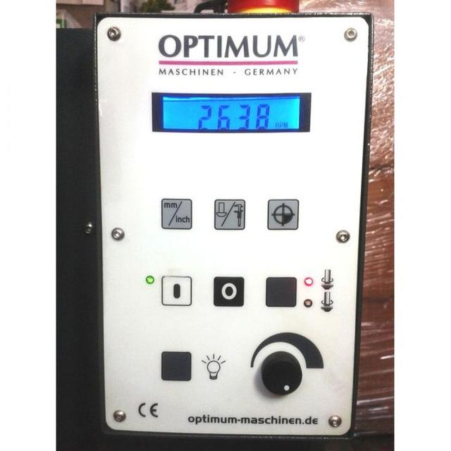 верстат Optimum OPTImill MH20 V панель управління