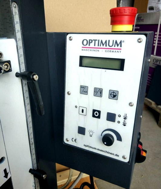 верстат Optimum OPTImill MH 22V панель управління