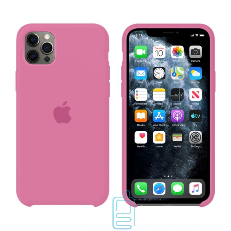 

Чехол Silicone Case Original iPhone 12, 12 Pro №60 (Pomegranate), Розовый