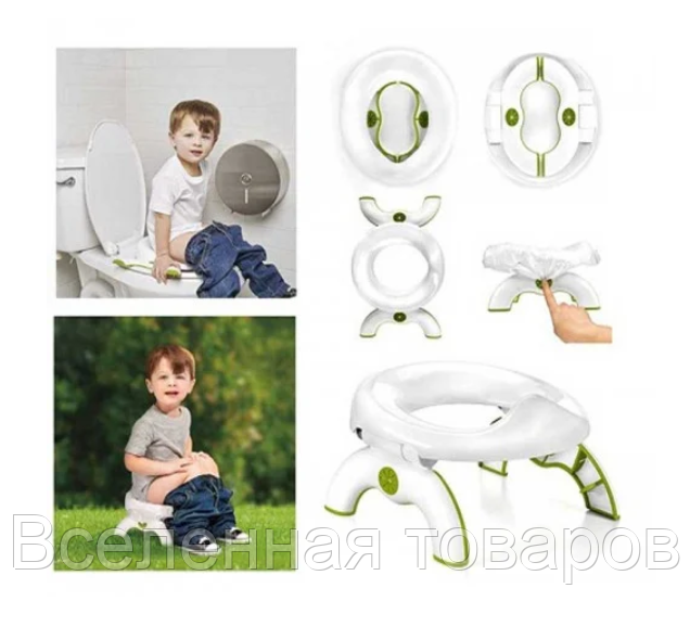 

Детский дорожный туалет OXO Tot 2-in-1 Go Potty for Travel