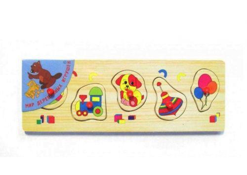 

Рамка-вкладыш "Игрушки" Р 48, Пазлы вкладыши для детей, Пазлы деревянные пазлы вкладыши, Пазлы деревянные, Разноцветный