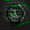 Дитячі наручний годинник кварцові Skmei S-Shock Green 0931, фото 2