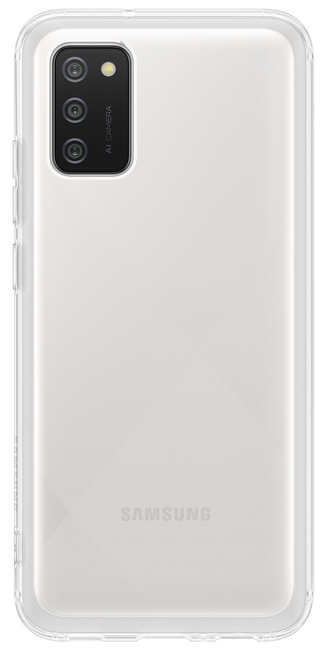 

Чохол-накладка Samsung Soft Clear Cover для Galaxy A02s (A025) (прозорий) EF-QA025TTEGRU