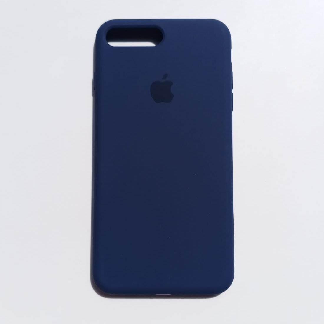 

Чехол Silicone Case для Apple iPhone 7 Plus, 8 Plus Midnight Blue, Синий