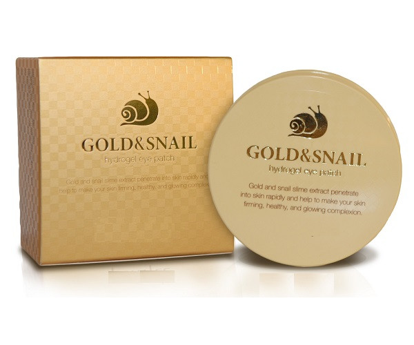 

Гидрогелевые патчи для глаз с золотом и улиткой Gold Snail Hydrogel Eye Patch 60 шт G0114, КОД: 1603686