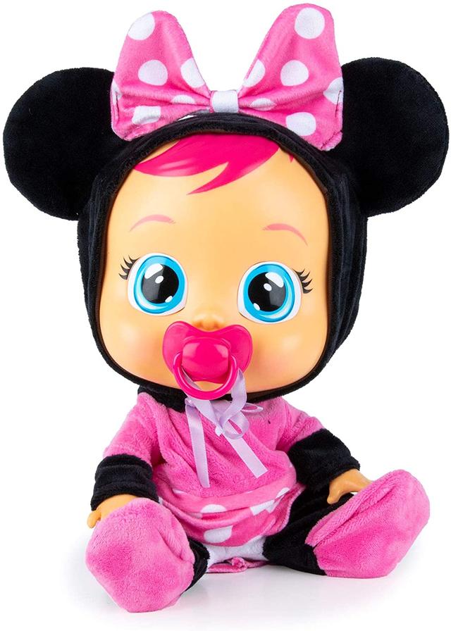cry baby doll minnie mouse 