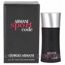 

Giorgio Armani Armani Code Men Sport - туалетна вода - mini 4 ml, мужская парфюмерия ( EDP48917 )