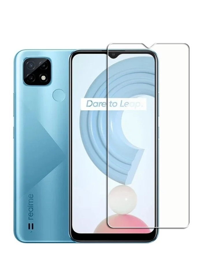 

Защитное закаленное стекло для Realme C21 (Прозрачное), Прозрачный