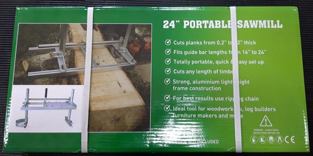 Мобильная пилорама для шин до 62 см.  Portable Sawmill 24