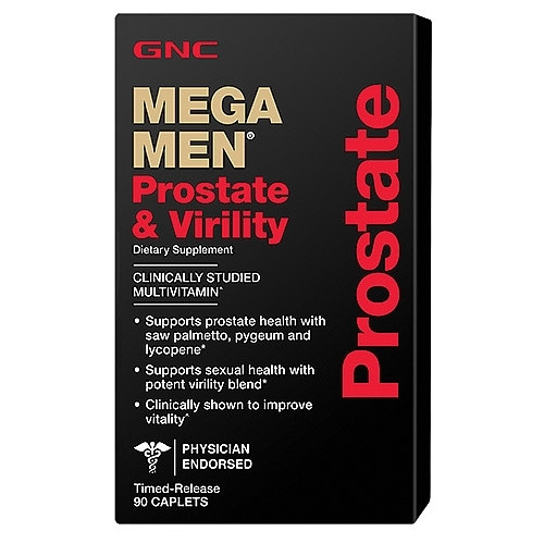 

GNC Mega Men Prostate & Virility 90 Caplets