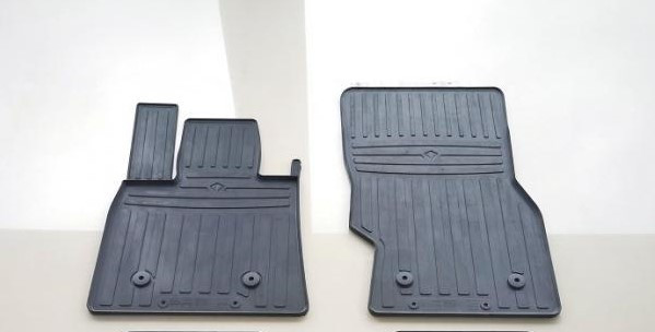 Передние автомобильные резиновые коврики (2 шт) для  ALFA ROMEO Stelvio (2017-...)
