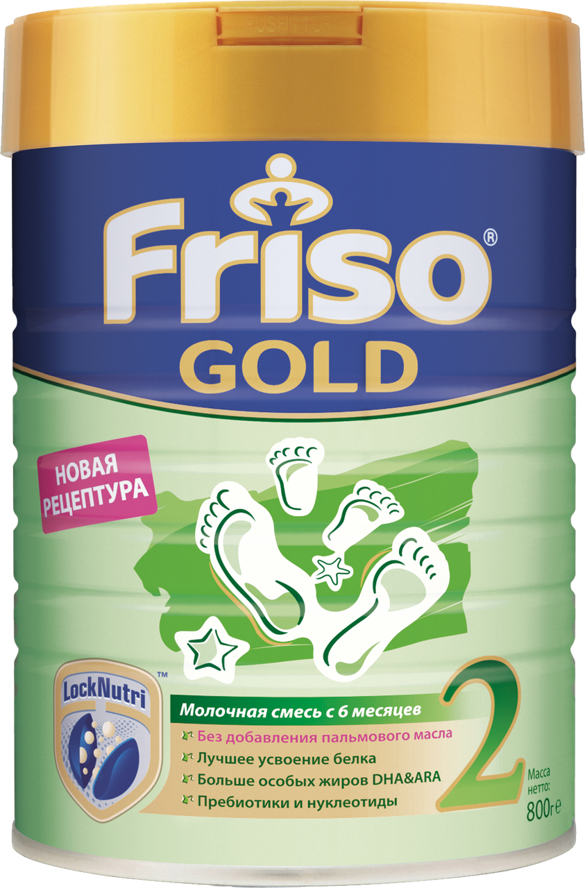 

Смесь сухая молочная Friso Gold 2 LockNutri с 6 до 12 месяцев, 800 гр