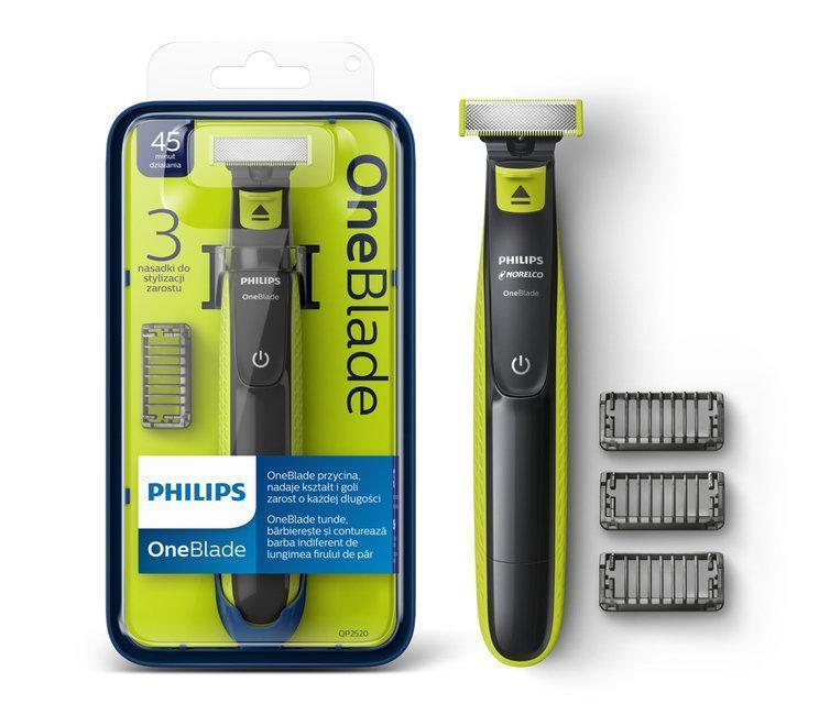 

✅ Электробритва Philips OneBlade QP2520/20 | бритва | машинка для стрижки | триммер (Гарантия 12 мес)