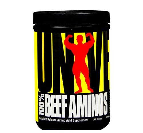 

Аминокислотный комплекс Universal Nutrition 100% Beef Aminos (200 tab)