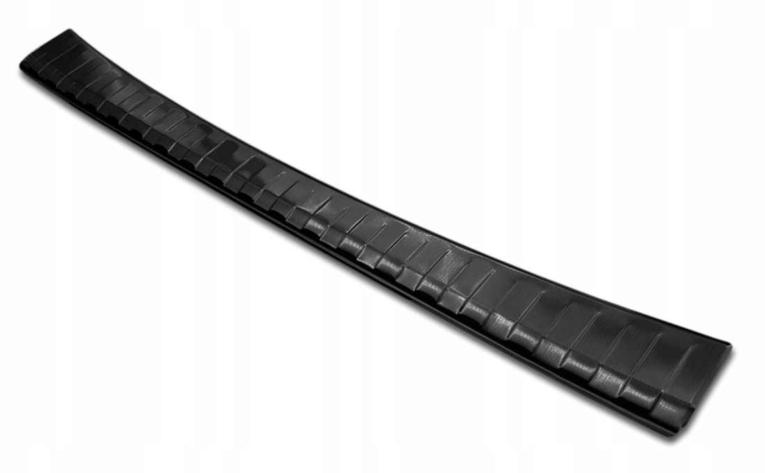 Защитная накладка на задний бампер для Toyota Yaris 2020+ /черная нерж.сталь/, фото 8