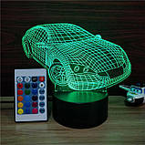 3D Світильник, "Автомобіль", Подарунки на день народження для дівчинки, Подарунок хлопчикам, Круті подарунки для дітей, фото 7