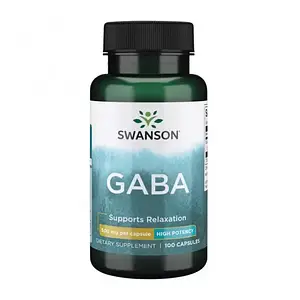 Гамма-Аминомасляная Кислота Swanson GABA 500 mg 100 caps
