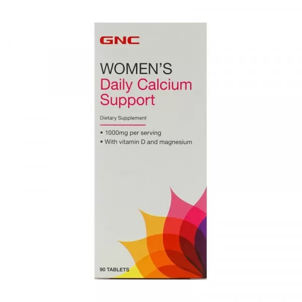 Вітаміни для жінок GNC Women's Daily Calcium Support 90 tab