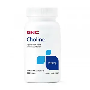 Витамин B4 Холин GNC Choline 250 mg 100 veg tab