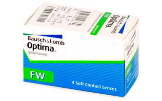 

Линза контактная мягкая белая "Optima", Bausch and Lomb USA уп 4шт