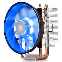 Кулер для процесора AMD/Intel DeepCool GAMMAXX 300B 130W FAN120мм 4pin blue LED 3 теп. труб. новий